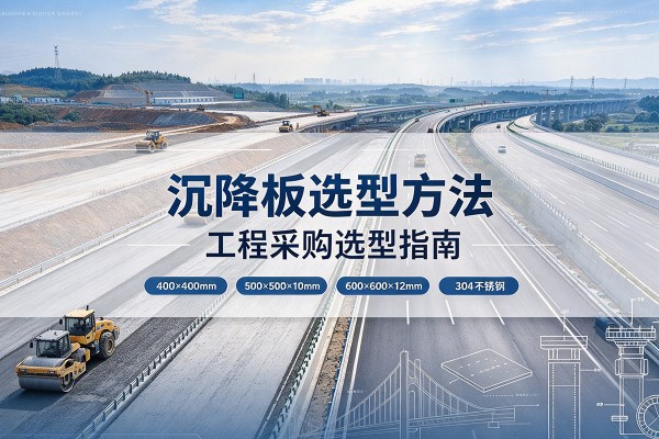 丹徒沉降板选择方法