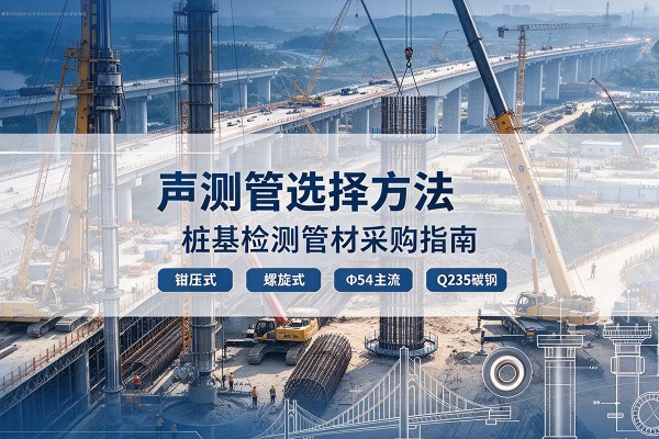 丹徒声测管选型标准