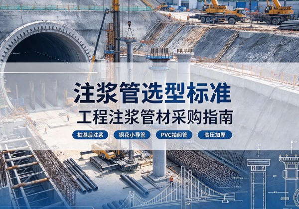 丹徒注浆管选型标准